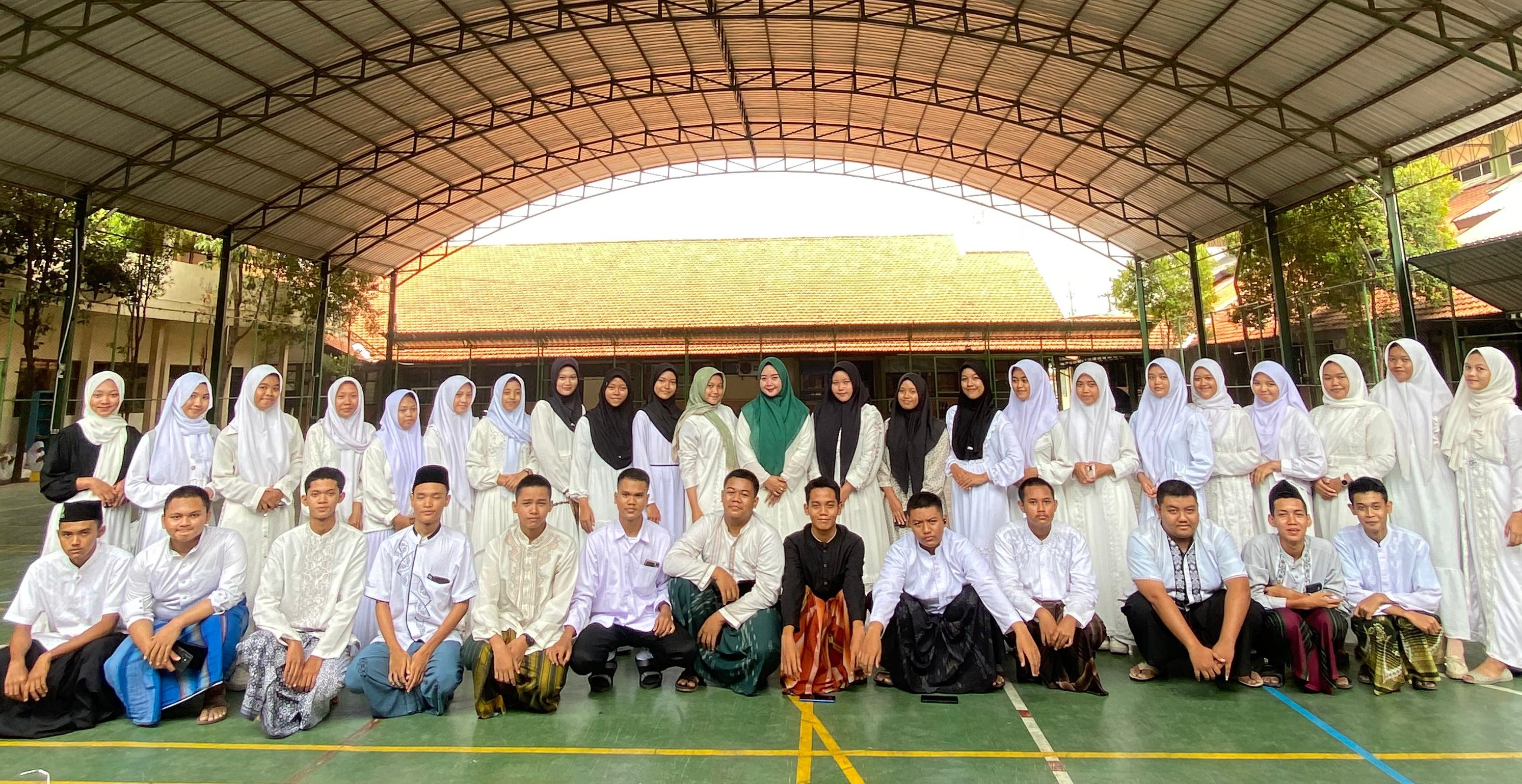 XI TKJ 2 saat peringatan Hari Santri